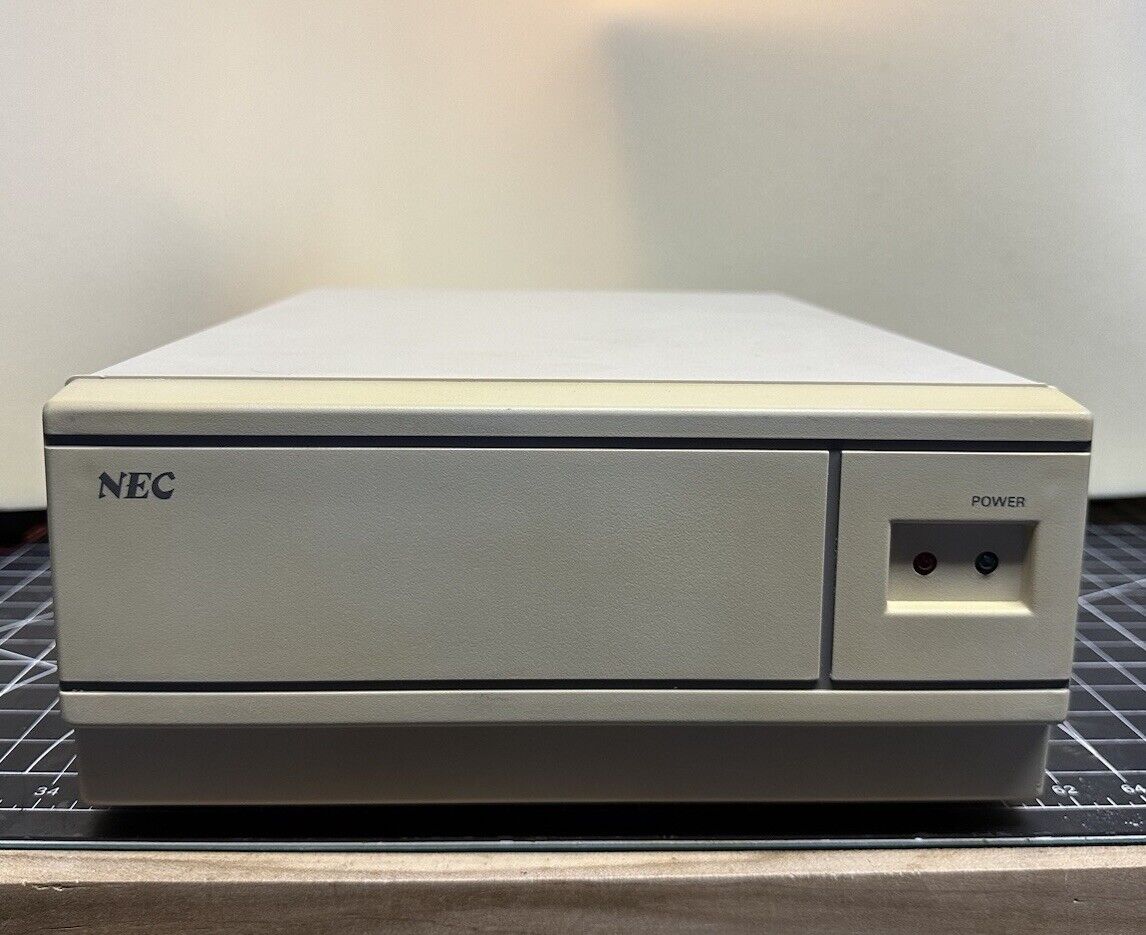 RARE Vintage NEC External 20 MB Hard Disk Unit Model APC-H172 **Enclosure Only**