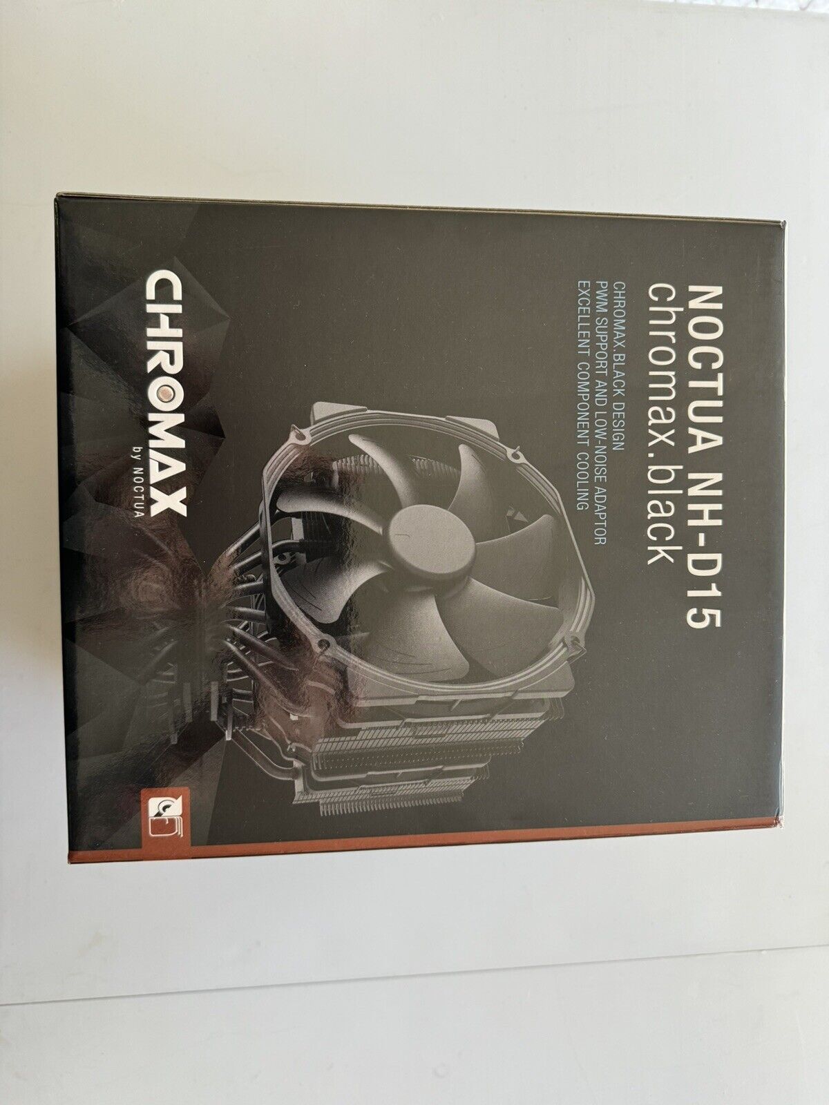 Noctua NH-D15 chromax.black , Premium Dual-Tower CPU Cooler NF-A15 PWM140mm Fan