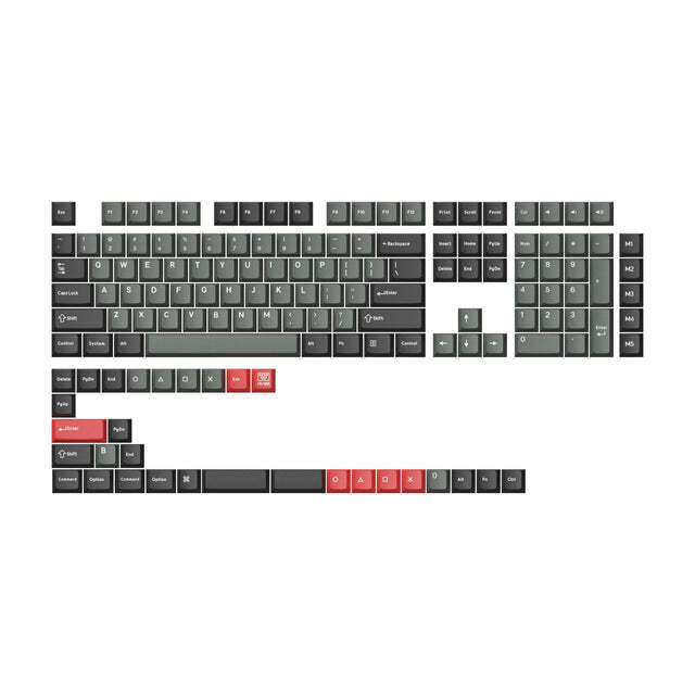 Keychron Keyboard Cherry Profile Double-Shot PBT Full Set Keycaps - 143 Keys