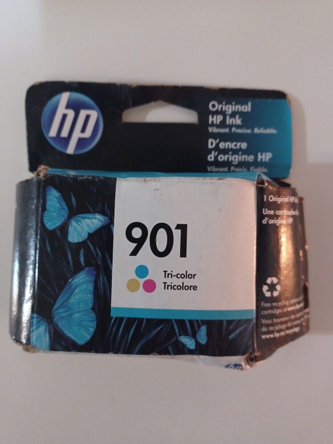 HP Inc. HP 901 (CC656AN) Tri-color Original Ink Cartridge ( SEP 2024)