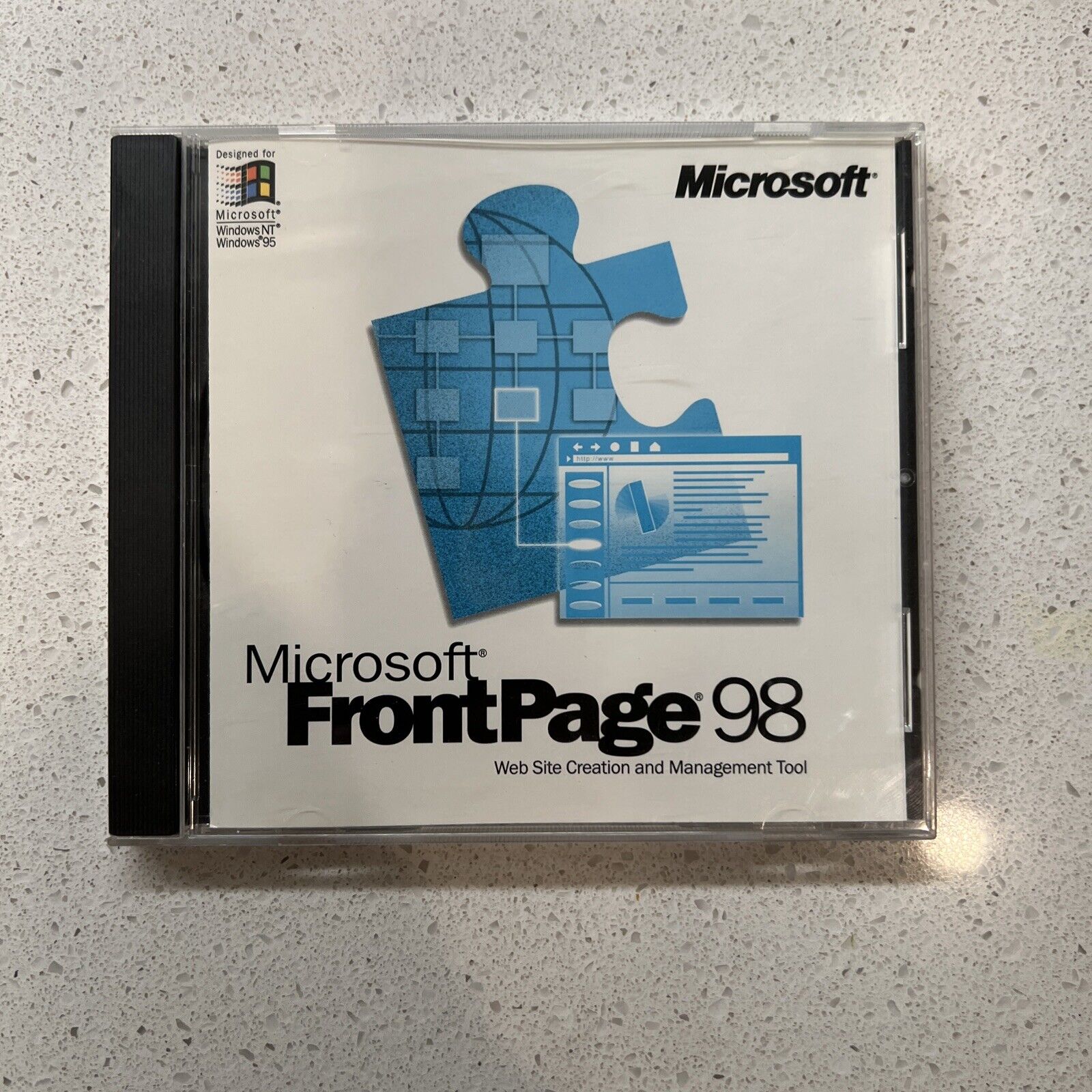 Microsoft Frontpage 98 Full Version For Windows W/ Product Key