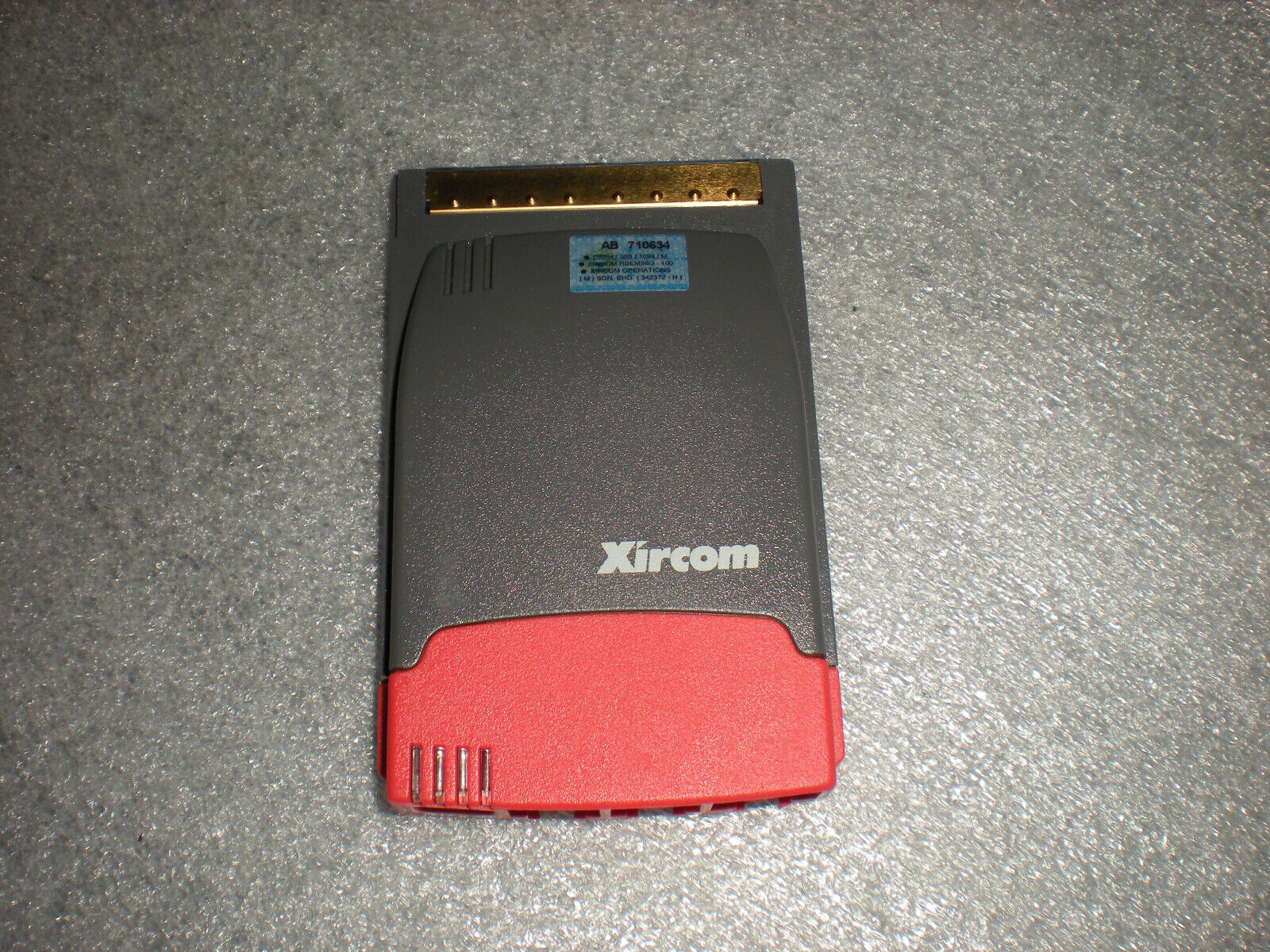 XIRCOM REALPORT CARDBUS ETHERNET 10/100 + 56K MODEM CARD RBEM56G-100