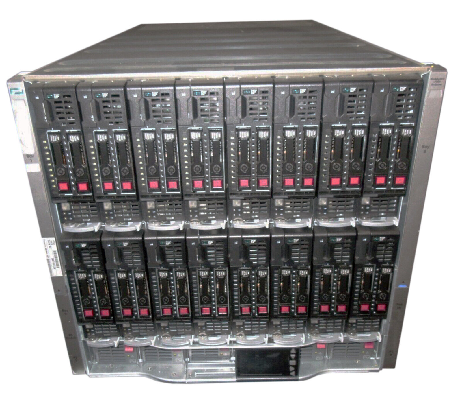 HP BladeSystem C7000 681844-B21 w/ 16* ProLiant BL460c Gen 9 Blades (SEE DESC)