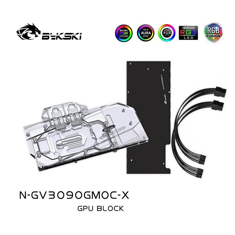 Top GPU Water Block For GIGABYTE Geforce RTX 3080 GAMING OC 3X 10G 3090