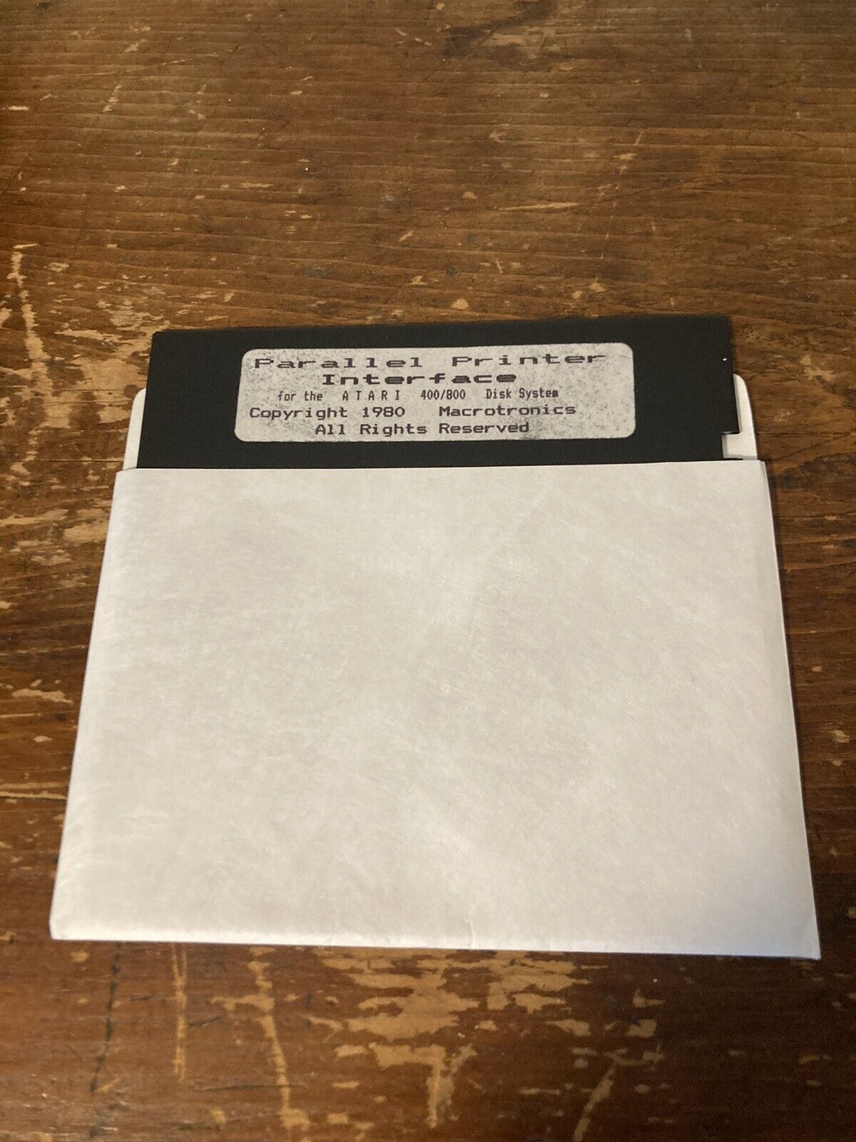 ULTRA RARE Atari 400 800 Parallel Printer Interface Disk, Cassette, User Guide