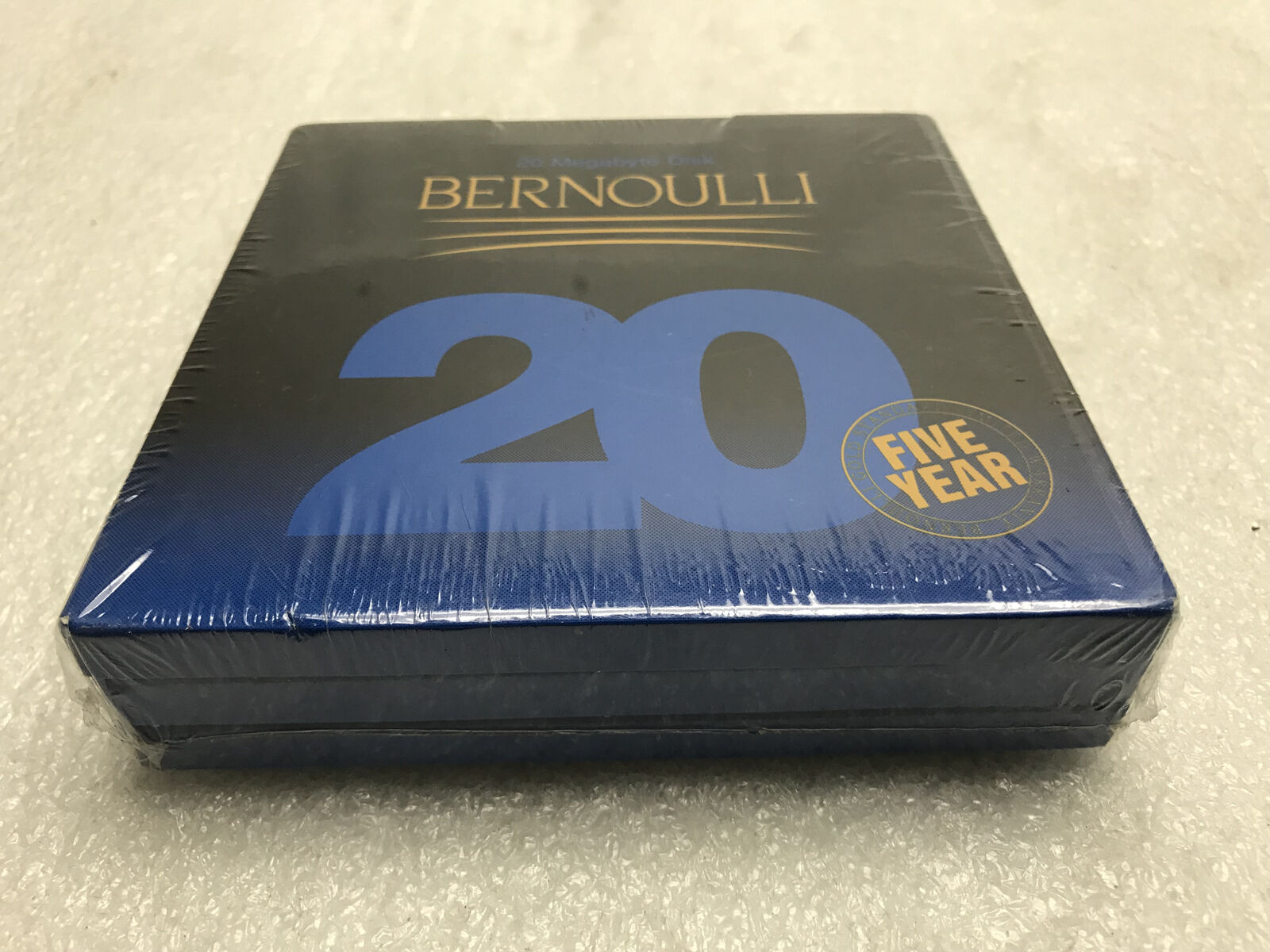New Genuine OEM Sealed Pack of 3 IOMEGA Bernoulli 20 Megabyte Disk