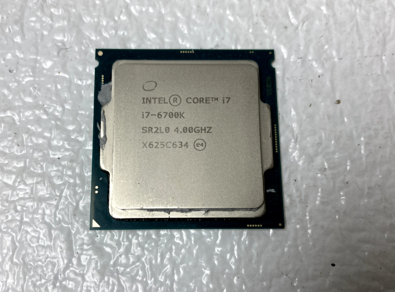 Intel Core i7-6700K SR2L0 4.00Ghz LGA1151 Quad Core Desktop CPU Processor