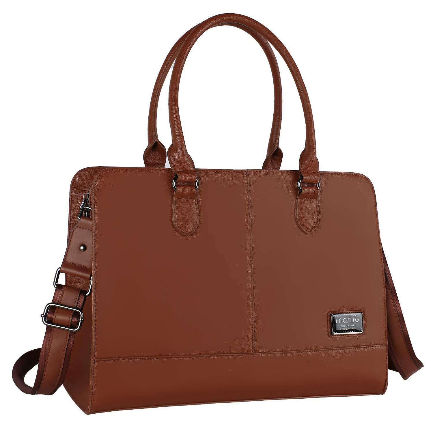 Women Tote Bag for 15.6 inch PU Leather Satchels Tote Handbag Ladies Bag 2019 