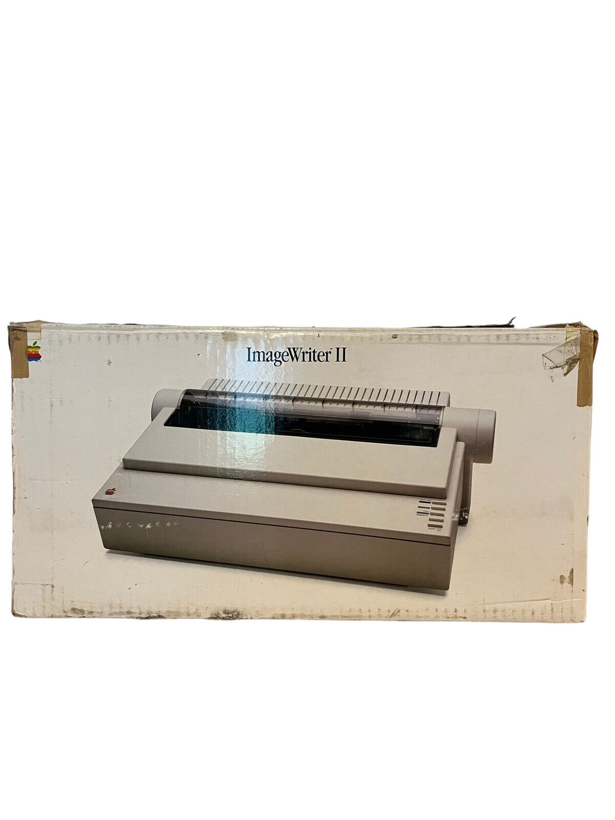 Vintage Apple ImageWriter II Bundle Operating Manuals A9M0320 OG Box POWERS ON