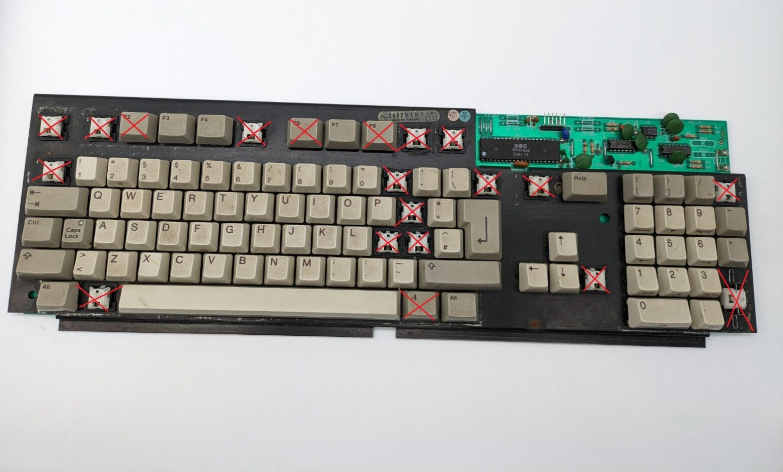 AMIGA 500 HI-TEK Keyboard / \