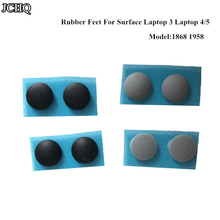 4pcs Replacement For Surface Laptop 3 1868 Rubber feet Laptop 4 1958 Black
