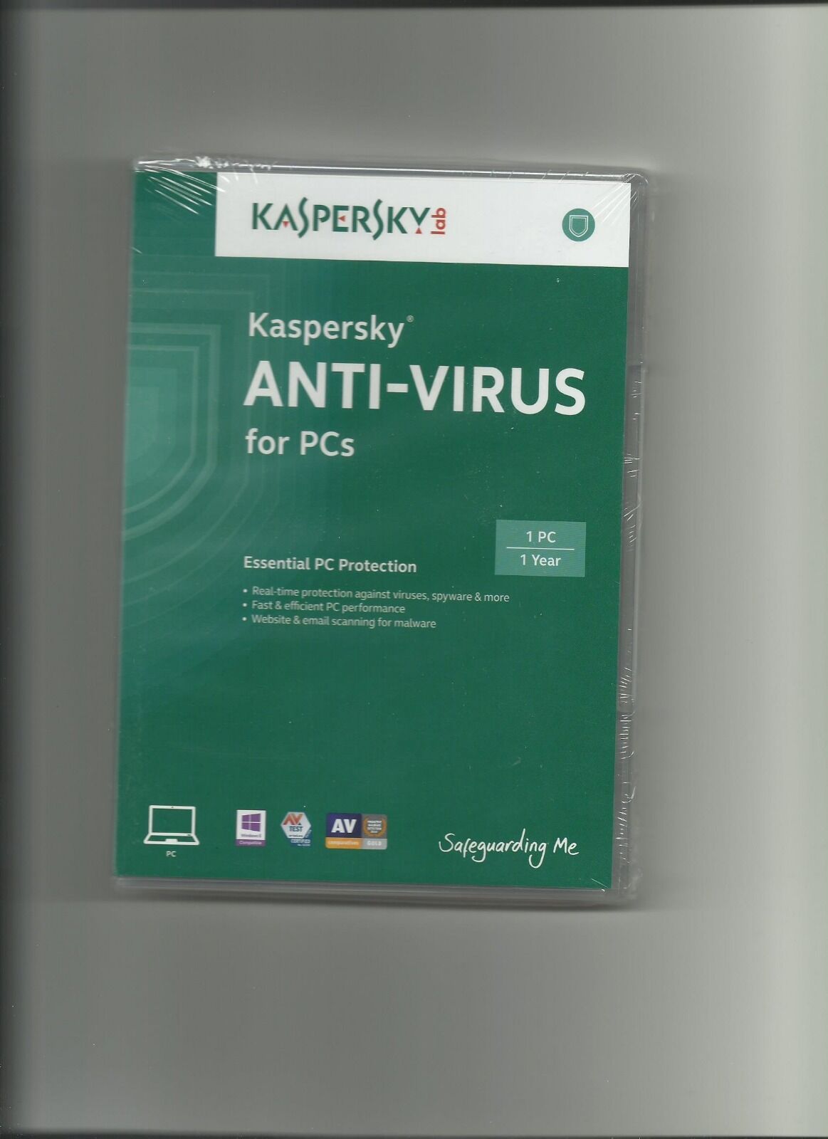 Kaspersky Anti-Virus 2014(1 PC, 1 Yr / Year,  free upgrade to new version) 