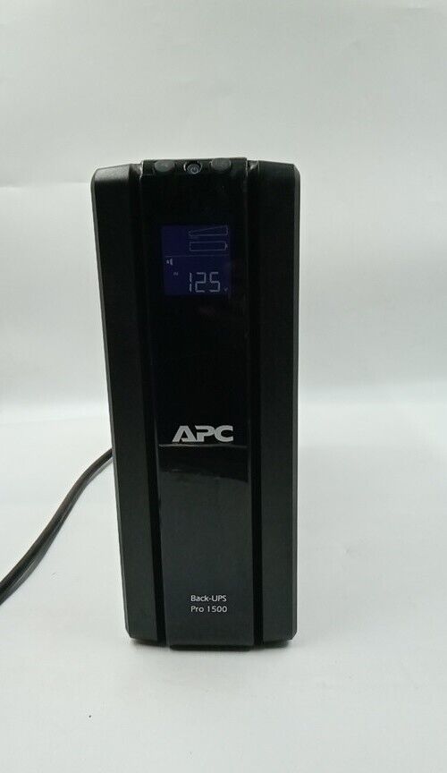 APC Back-UPS Pro 1500VA 865W 120V 10-Outlet UPS BR1500G - No Batteries