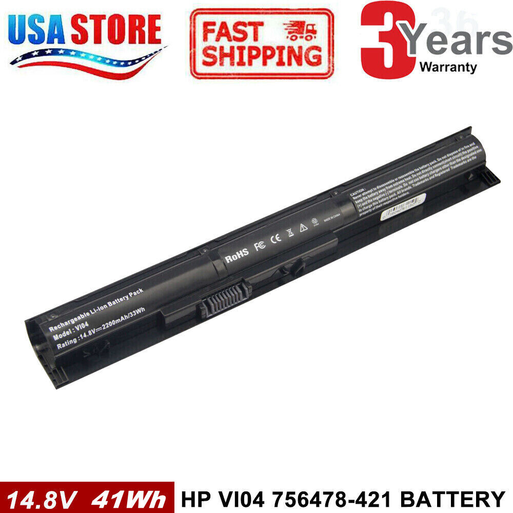 14.8V Battery For HP PAVILION BEATS SPECIAL EDITION 15-P030NR 15-P099NR P00 VI04