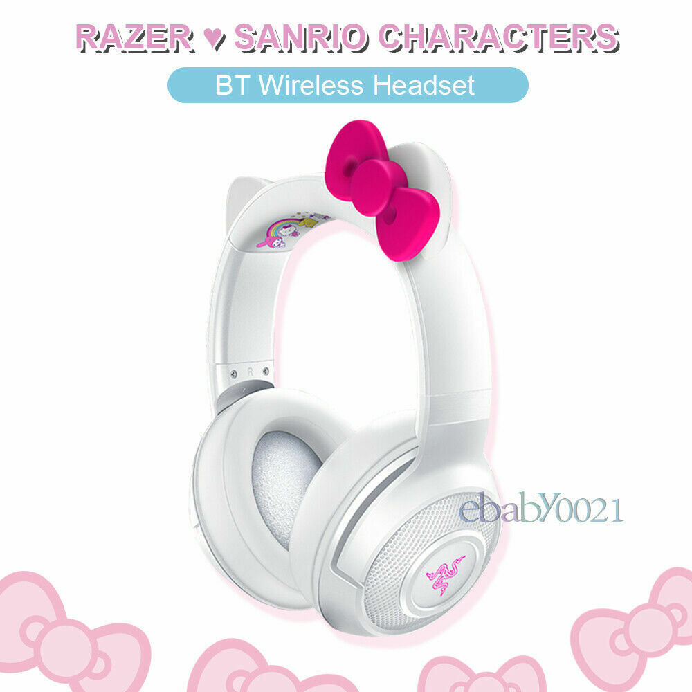 Razer x Sanrio Hello Kitty Limited Edition BT Wireless Headset RGB Kraken