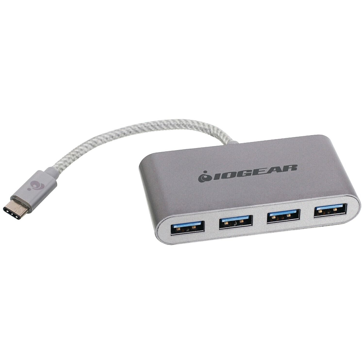 Iogear Hub-C 4-port USB-C To USB-A Hub GUH3C14