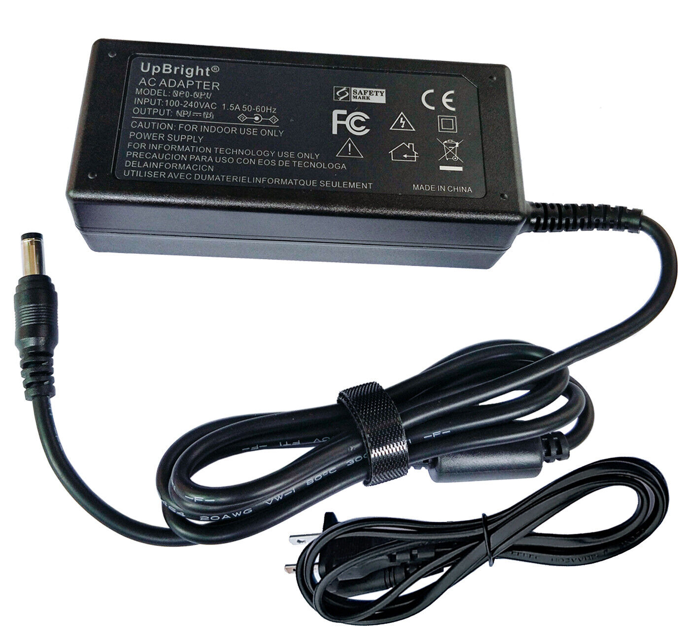 AC DC Adapter For Sannce N98PBD 8MP 8CH NVR 4K Ultra HD PoE IP Network Recorder