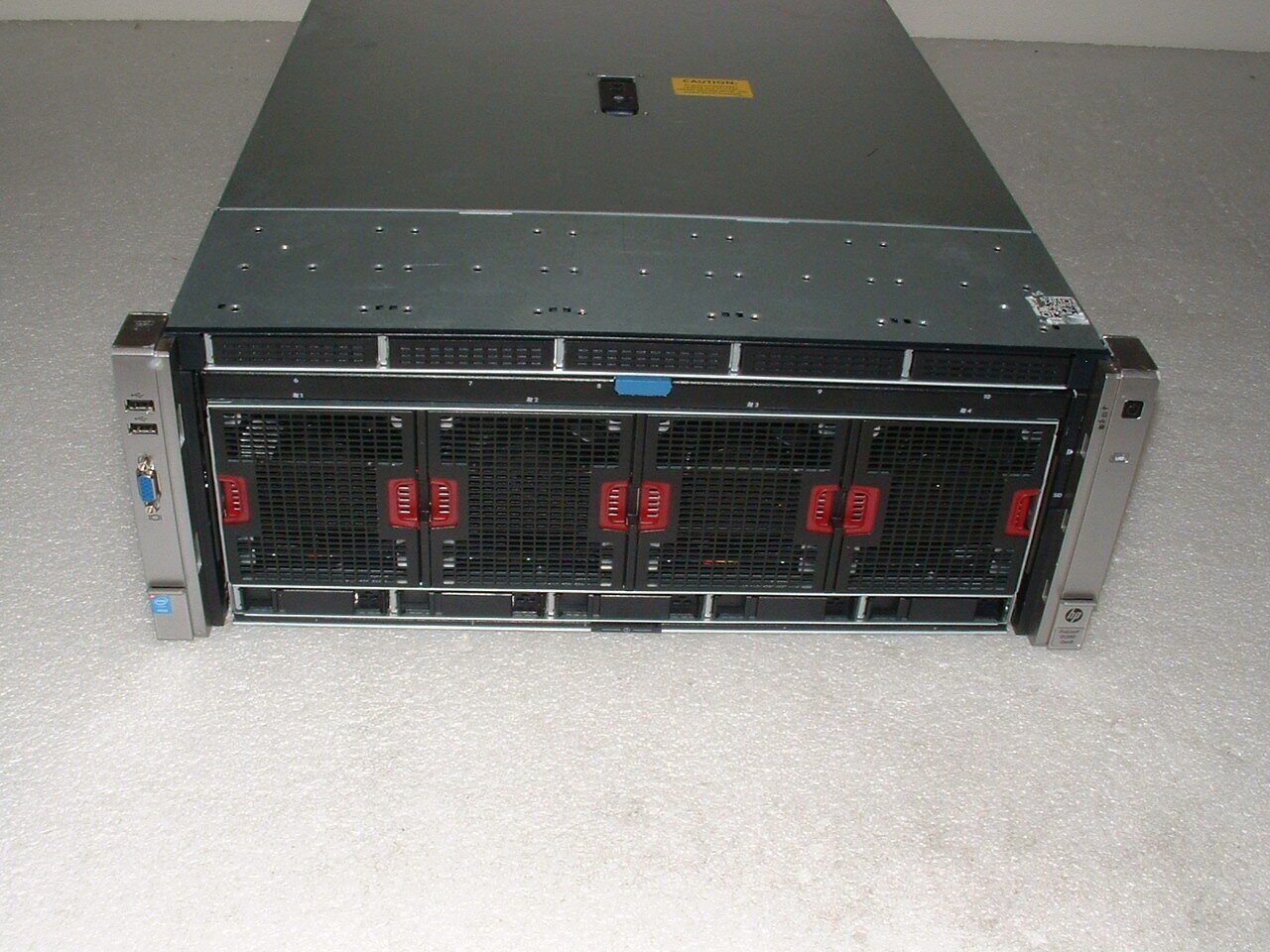 HP Proliant DL580 G8 4x Xeon E7-4890 v2 2.8ghz 60-Cores 256gb 2x 300gb 4x 1200w