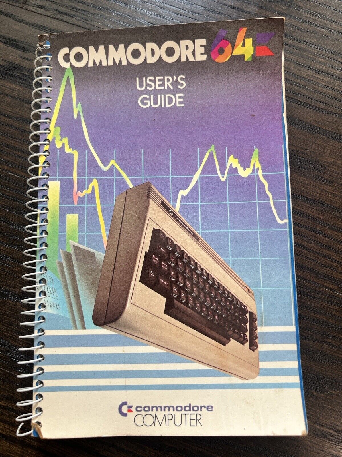 Vintage 1984 Commodore Computer 64 User's Guide ~ First Edition 8th Printing