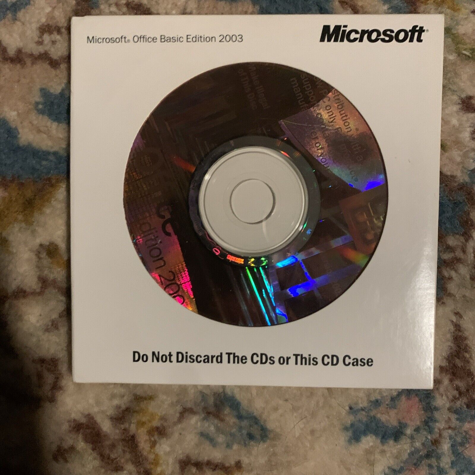 Dell Microsoft Office Basic 2003 Full Version CD with Key