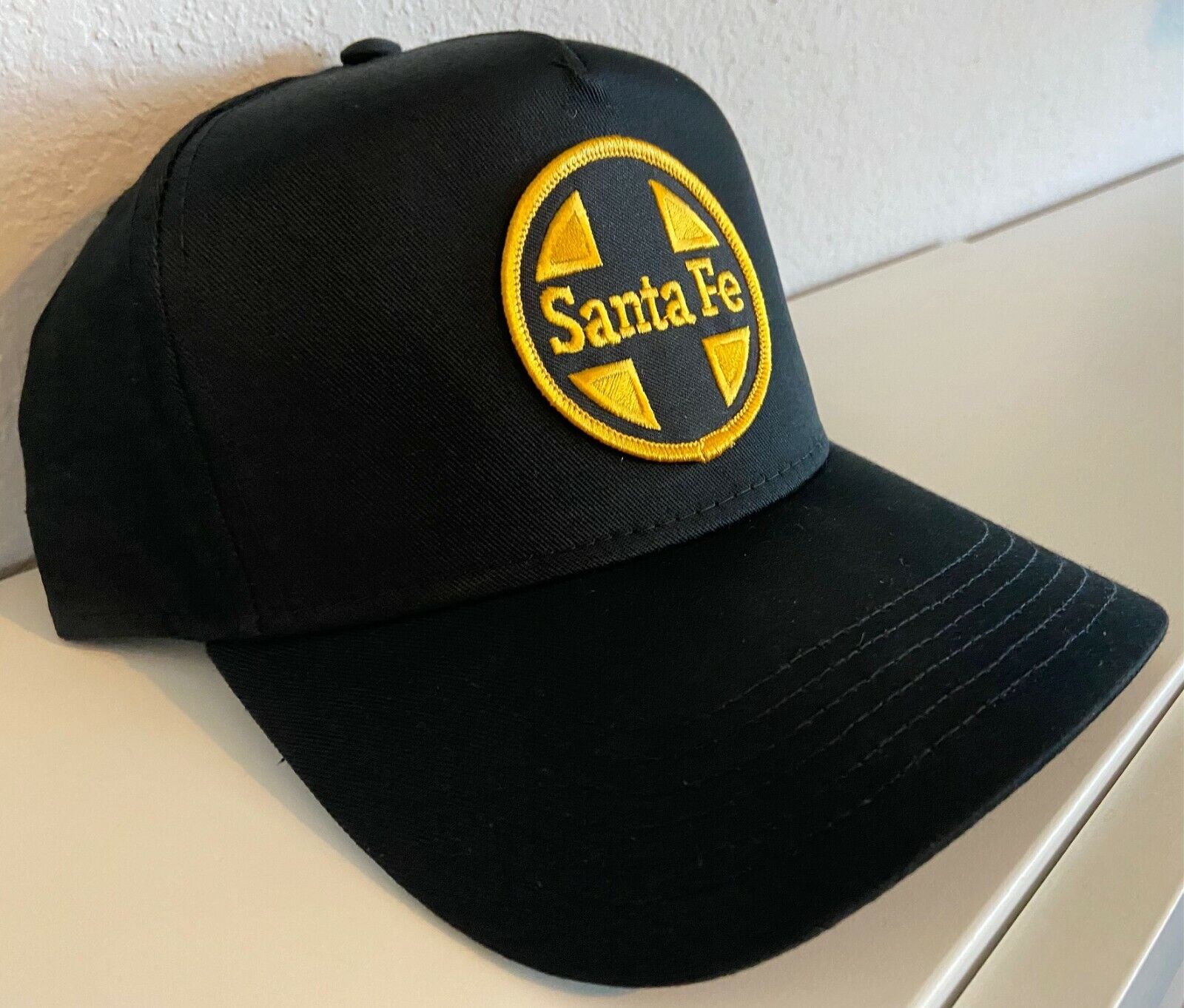 Cap / Hat - Santa Fe Railroad (ATSF ) with Gold and black patch- #22268 -NEW