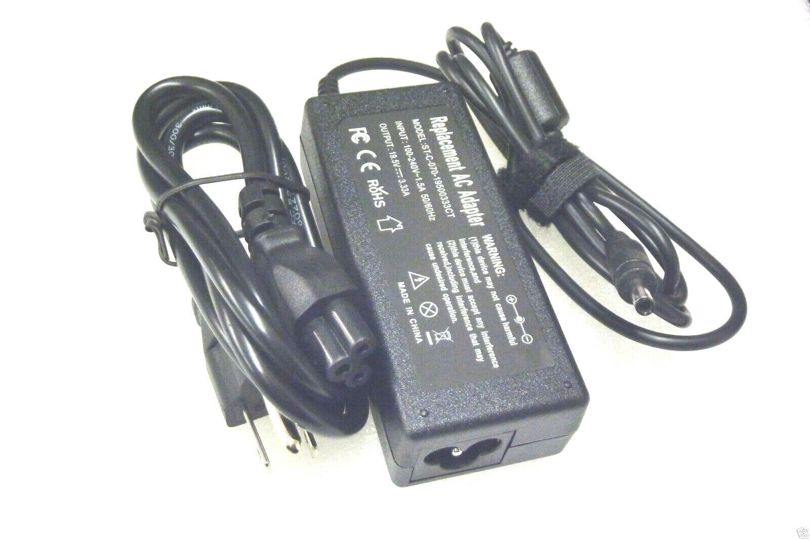 AC Power Adapter Charger Cord 65W For HP ZBook 14u G4 15u G4 Mobile Workstation