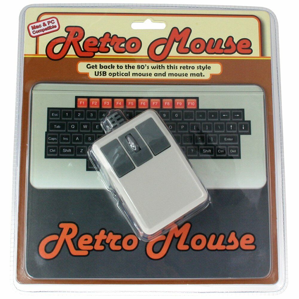 50 Fifty Concepts Retro Computer Mouse and Pad Brand New Sealed