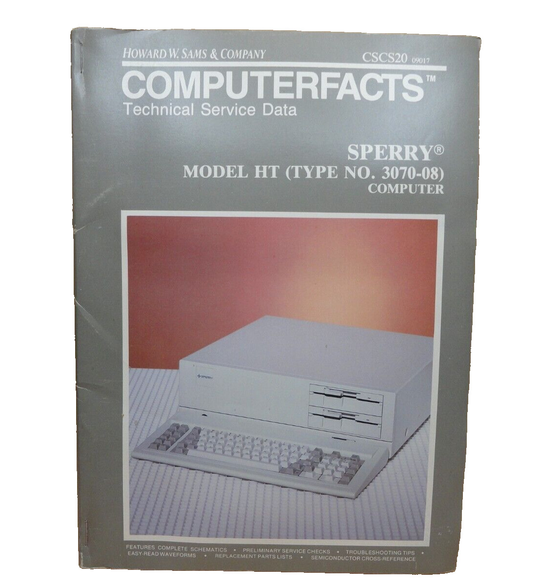 Sams Computer Facts Technical Service Data (SPERRY HT 3070-08) (CSCS20)