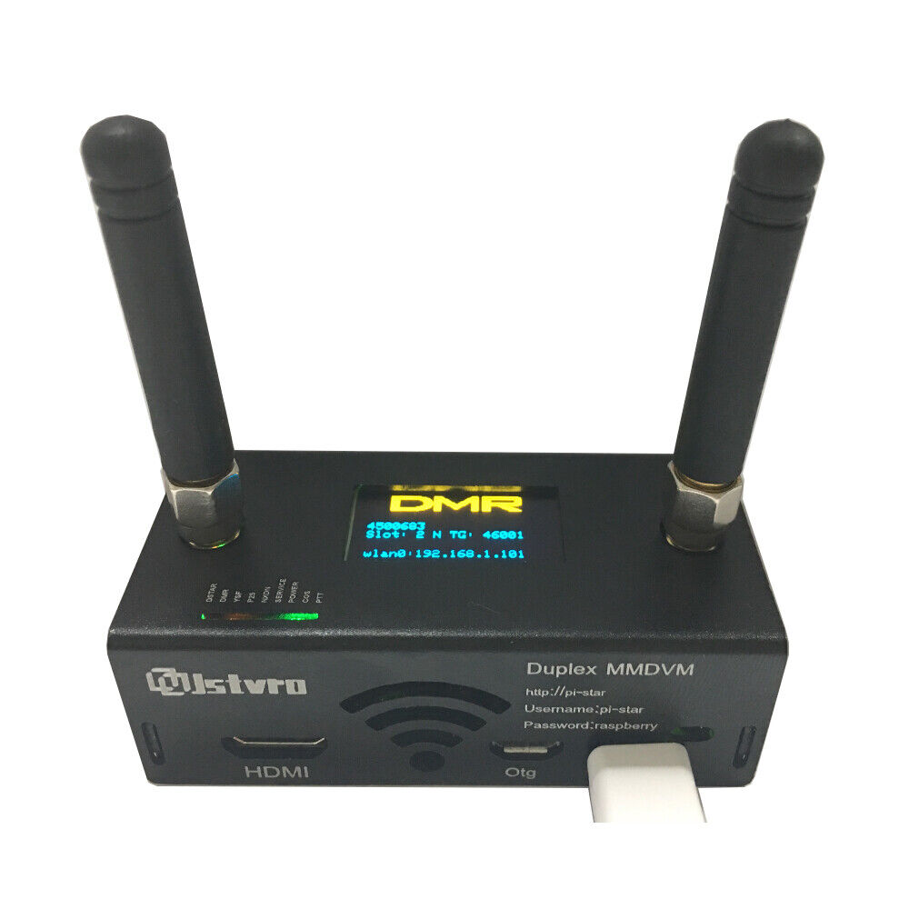 Duplex UHF VHF MMDVM Hotspot WiFi Digital Voice Modem P25 DMR YSF D-Star