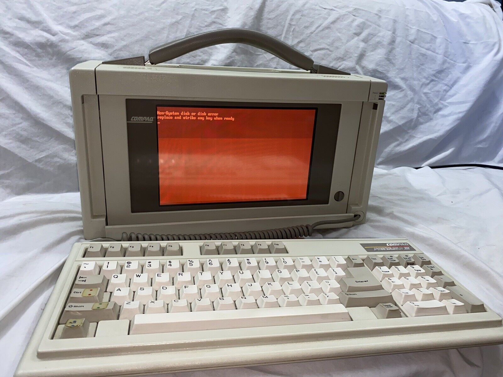 Vintage Compaq Portable III  Computer, Model 2660