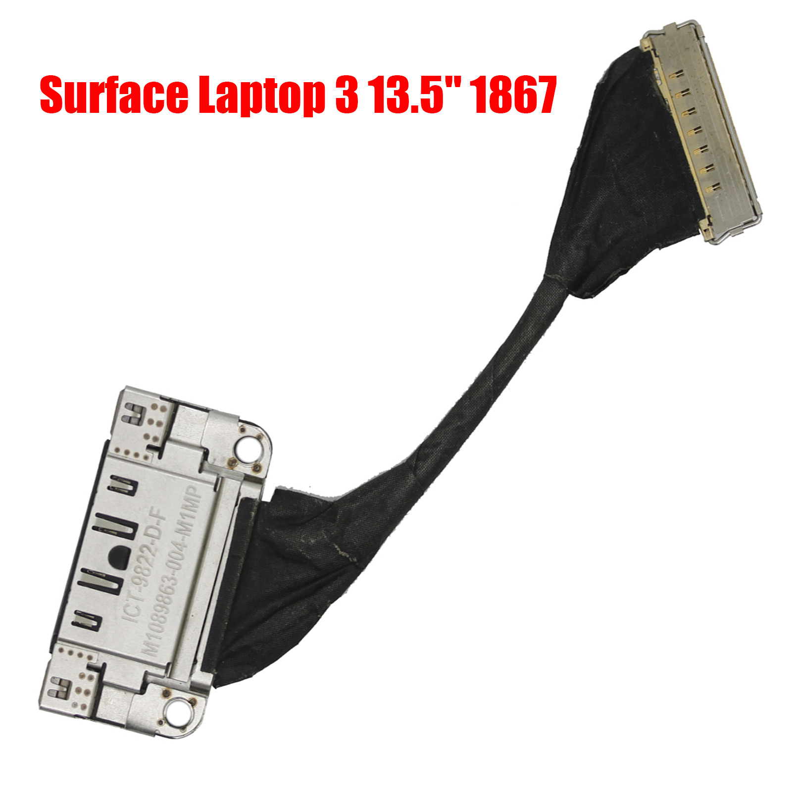 Power Jack Flex Cable For Microsoft Surface Laptop 3 /Surface Pro 4 /5 /6 /7 /7+