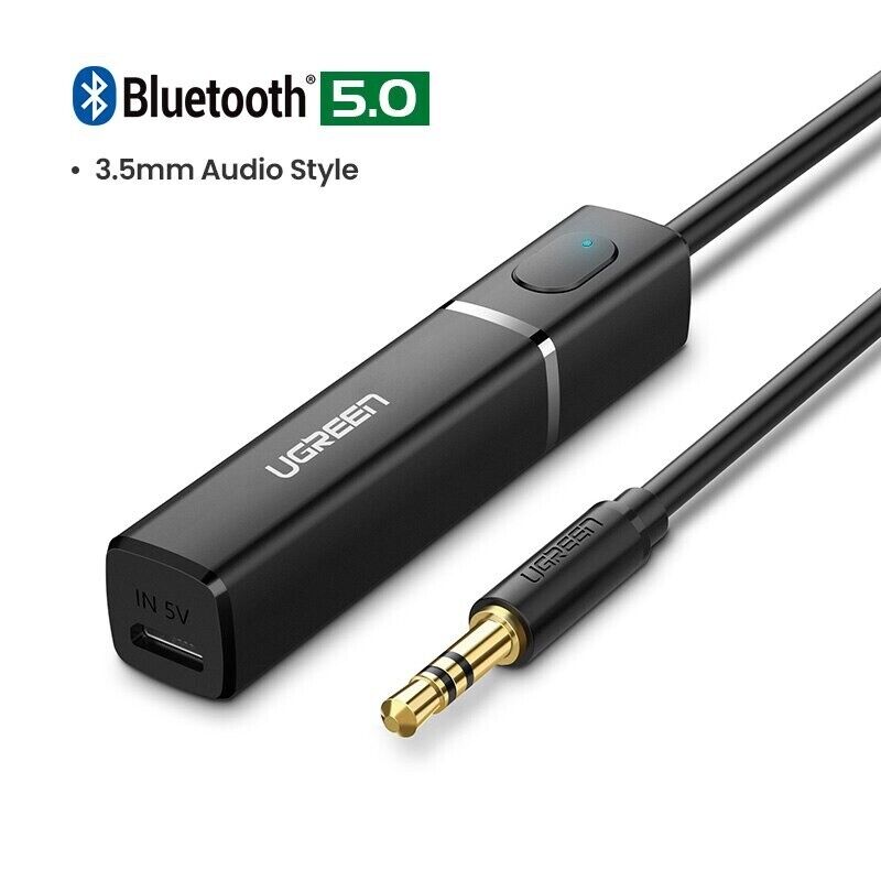 UGREEN Bluetooth Transmitter 5.0 aptX LL 3.5mm Aux Optical Audio Music Adapter