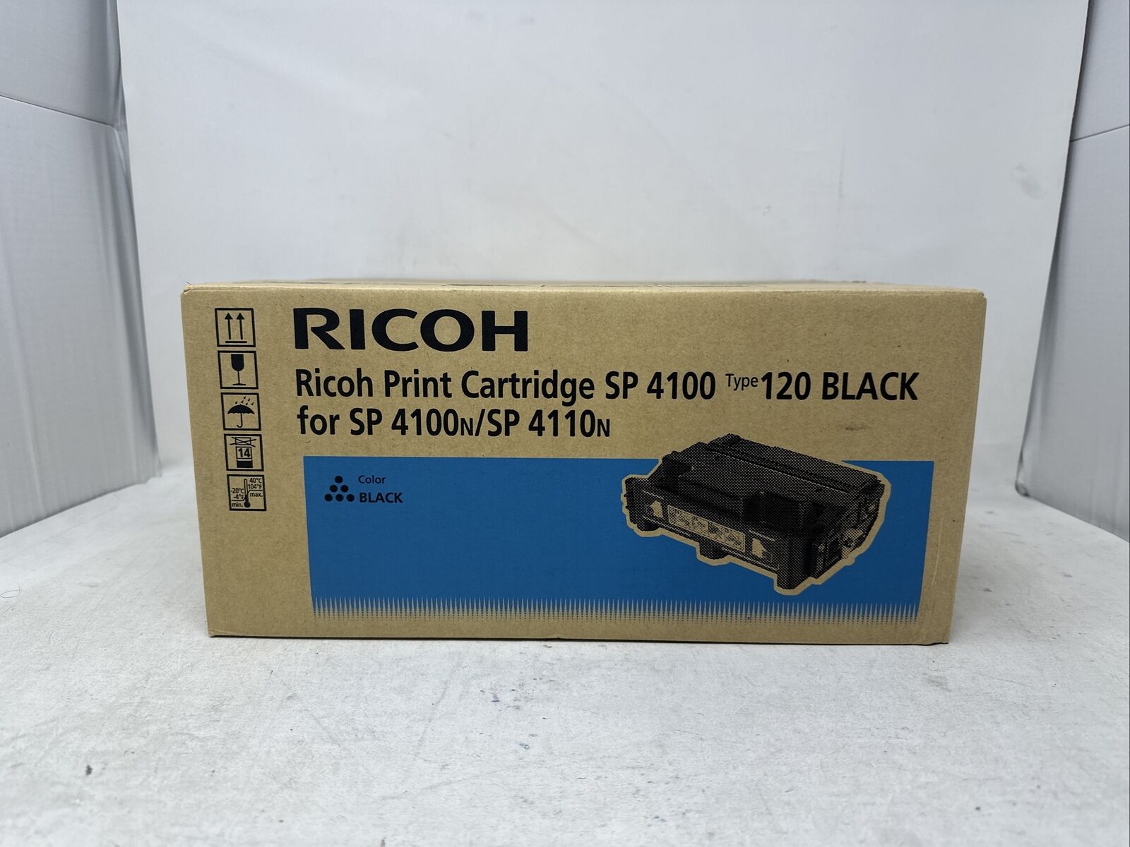 Ricoh 406997 Type 120 Black Toner for SP 4100N, 4100N-KP, 4100SF, 4110N (5524C2)