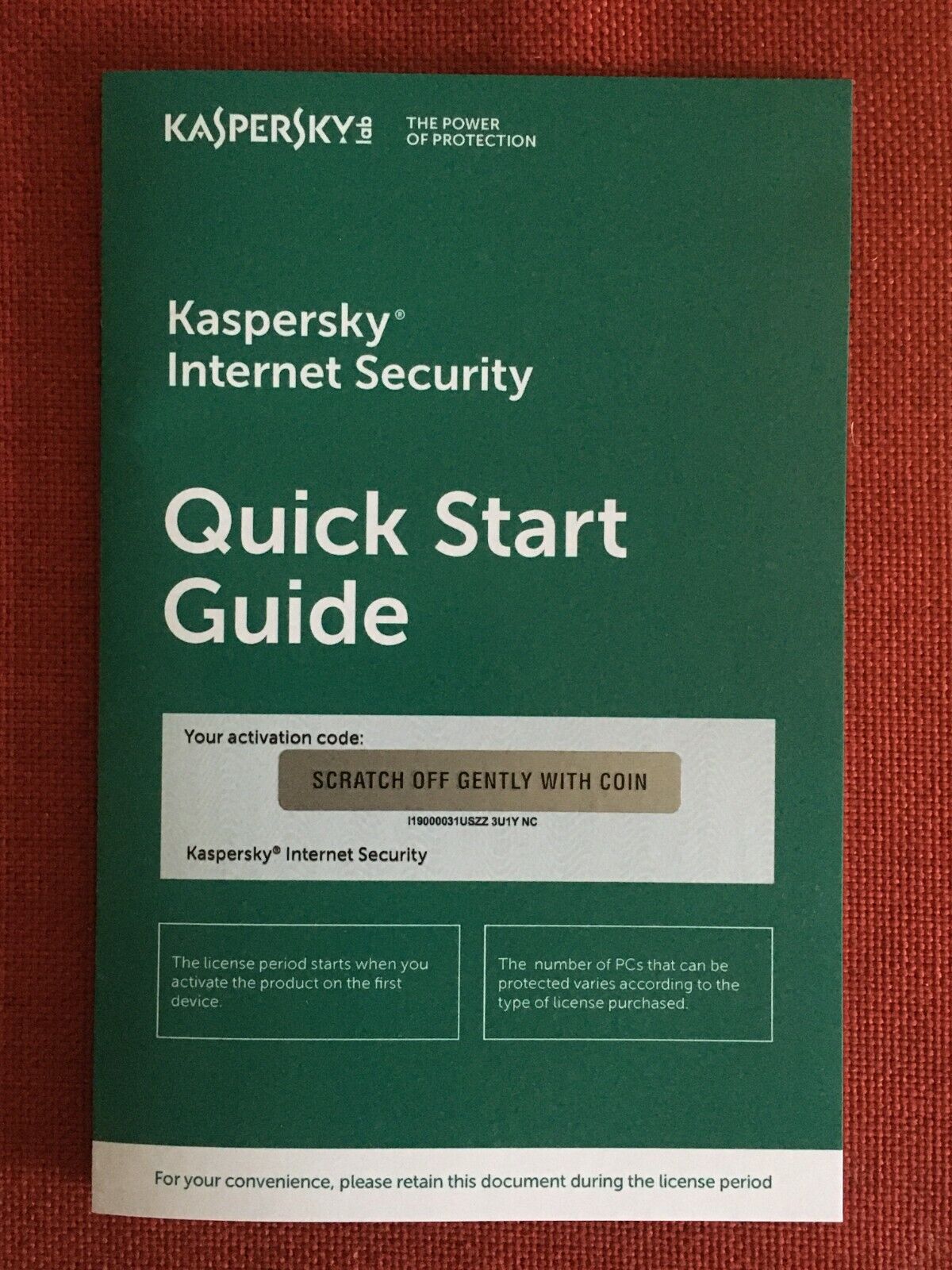 Kaspersky Internet Security 2024 with Anti-Virus, 3 PC (Exp: 3/26/25), Key Card