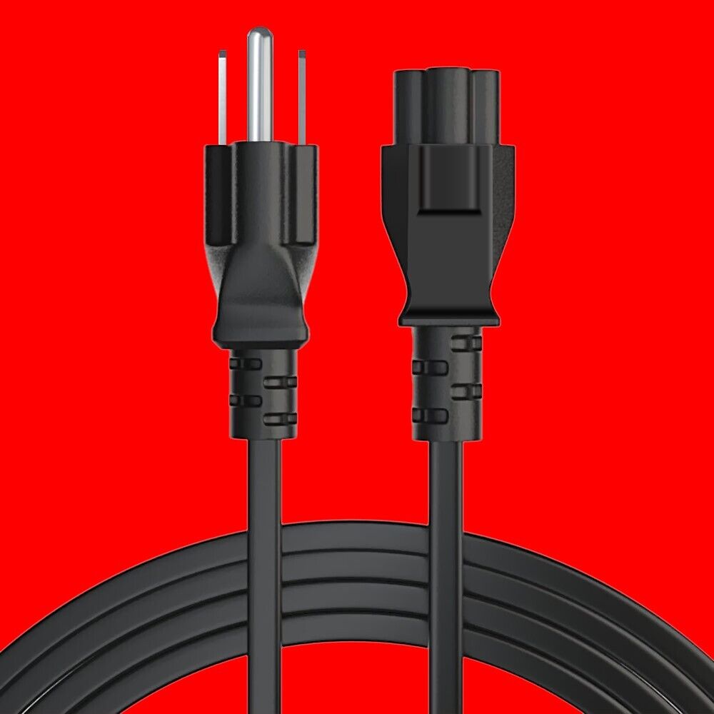 3 Prong Replacement AC Power Cord Cable US Plug PC Desktop XBox Cisco Printer US