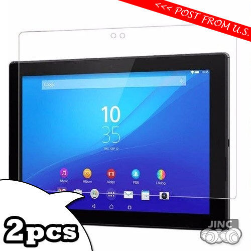 2X Tempered Glass Screen Protector for SONY Xperia Z2 Wi-Fi Tablet SGP511 SGP512