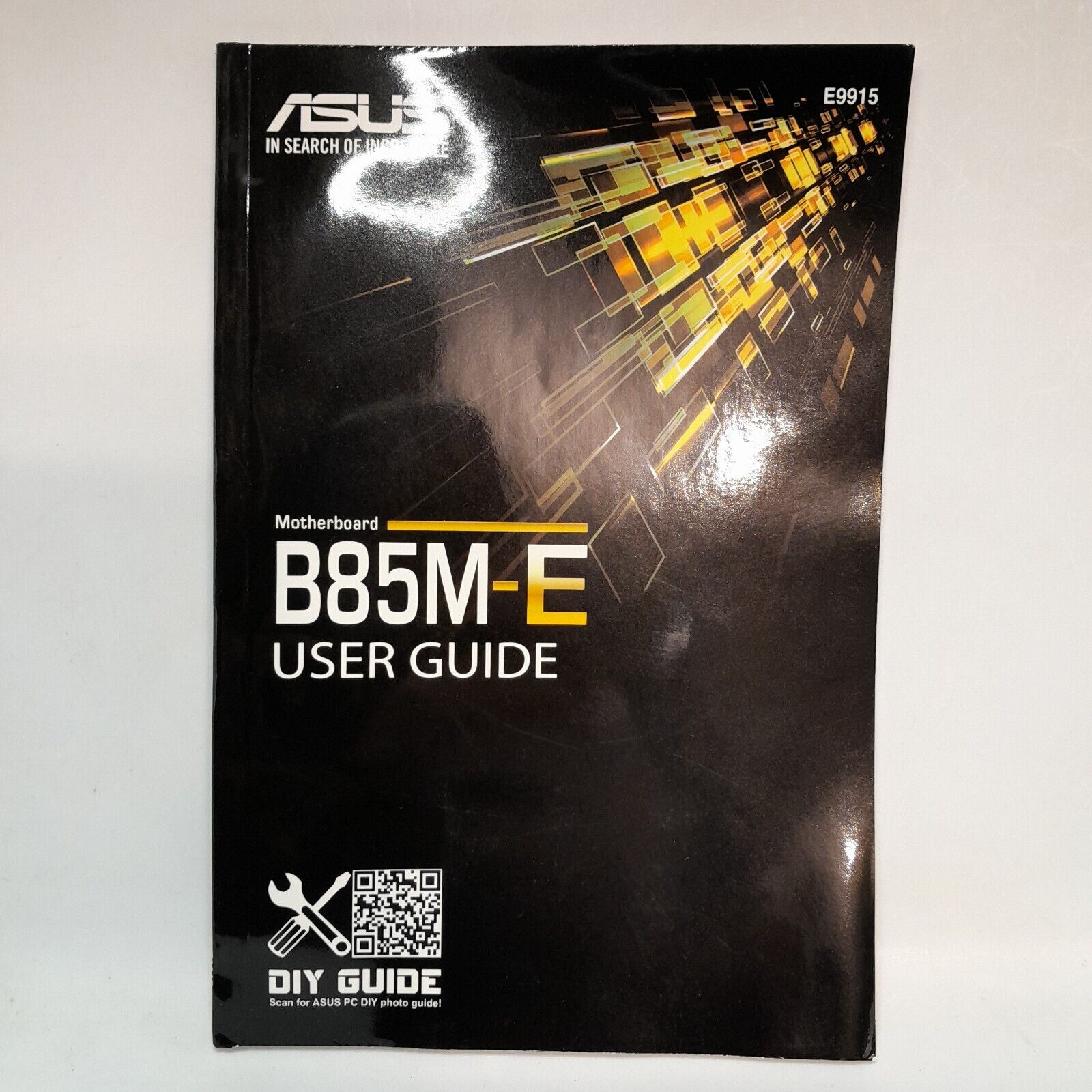 ASUS B85M-E Motherboard User Guide E9915 Instruction Book Manual