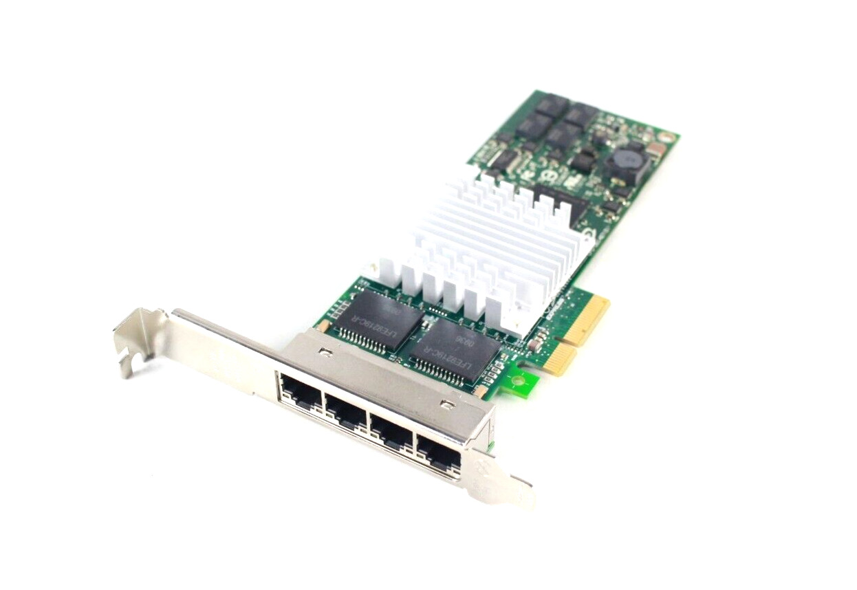 HP Ethernet Network Server Adapter Four Port PCI-E NC364T (AMX)