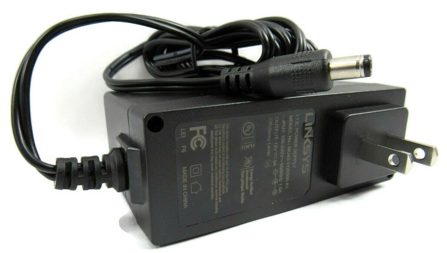 LINKSYS Model MU42-3120300-A1 Power Supply Charger New