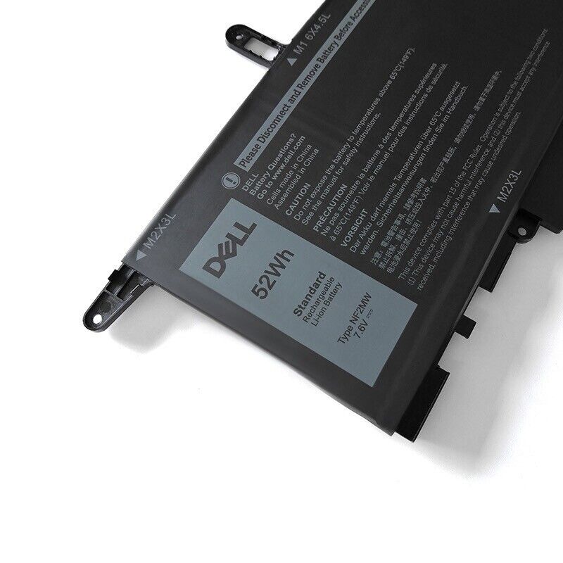 NEW OEM 52Wh NF2MW Laptop Battery For Dell Latitude 7400 2-in-1 Latitude 9410