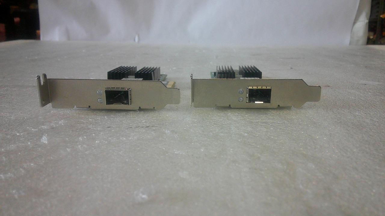 Lot of 2  HP 671798-001 10GB PCI-E Ethernet Network Interface Card