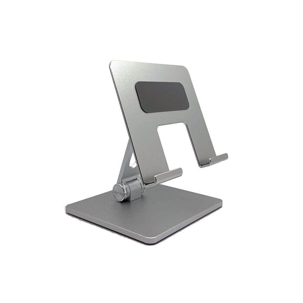 Foldable Metal Phone Tablet Stand Holder Desk Mount Adjustable For iPad iPhone