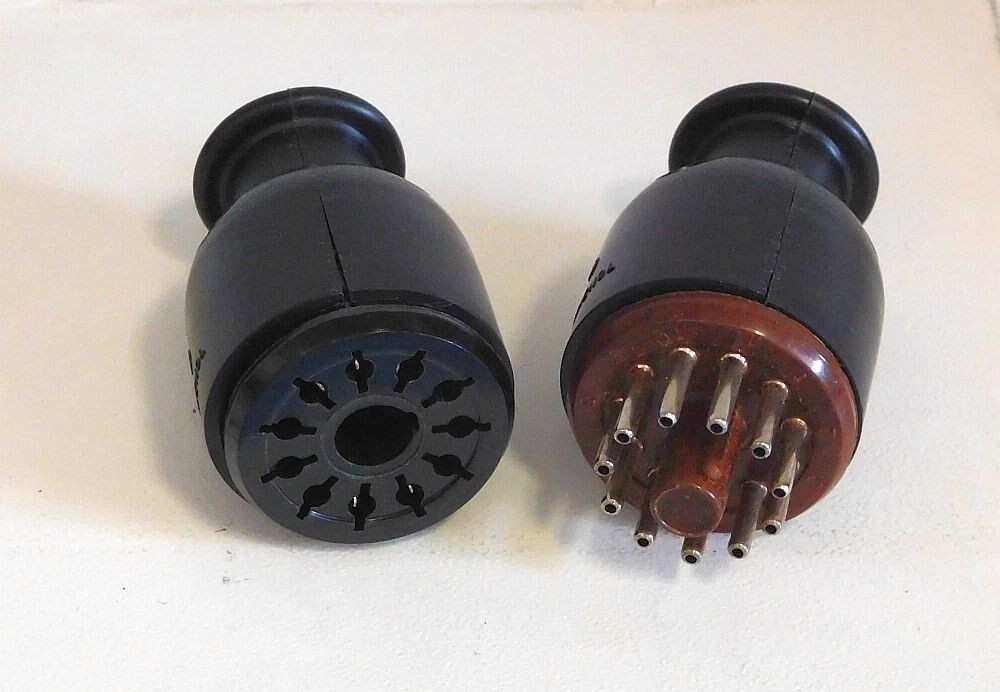  NEW 11 PIN CONNECTOR SET FOR LESLIE ORGANS AND SPEAKERS - MADE IN THE USA