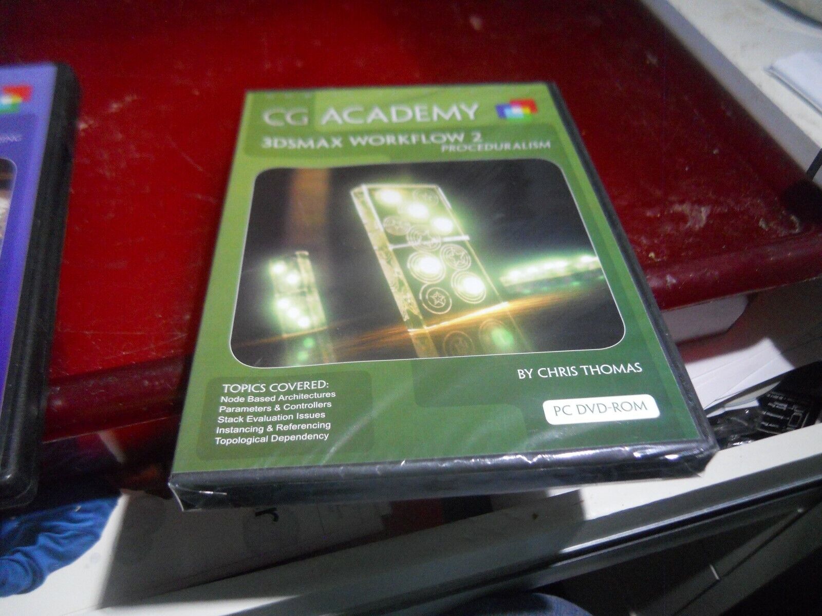  CG Academy RARE= 3DS WORKFLOW 2 PROCEDURALISM PC DVD-ROM BY CHRIS THOMAS NEW 