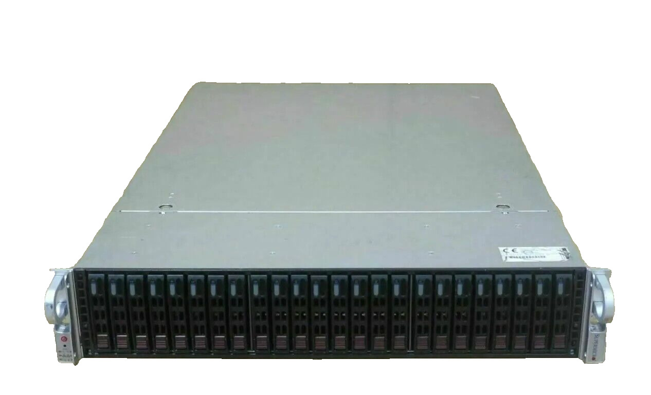 Supermicro SuperChassis CSE-216 X9DRE-TF+ CTO E5-2600v2 2U 24-Bay 2U rack server