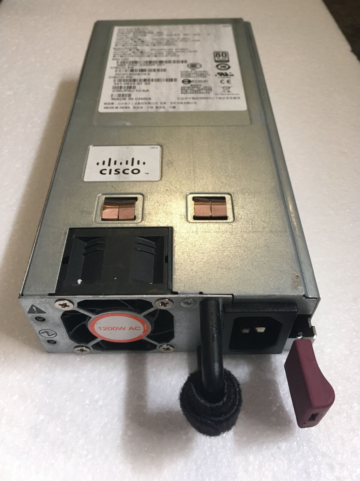 Genuine Cisco N9K-PAC-1200W power supply for Cisco Nexus 93128 switch