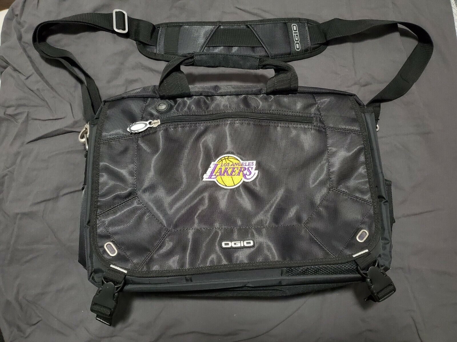 Ogio Jack Pack Messenger Bag With Lakers Logo