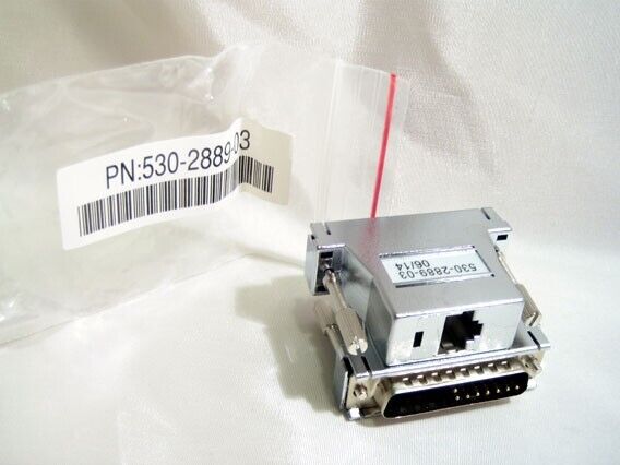 Brand New Sun Microsystems Oracle 530-2889-03 RJ45 DB25 Serial Port Adapter 