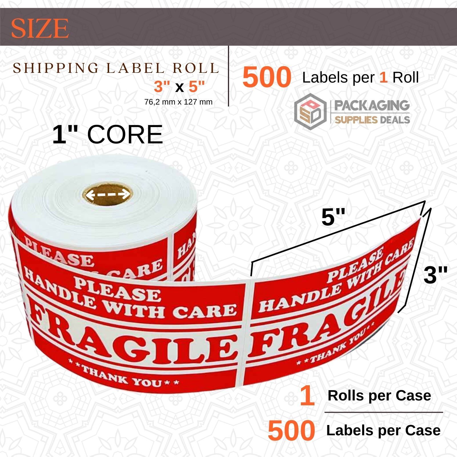 Specialty Shipping Labels - Choose Your - Rolls
