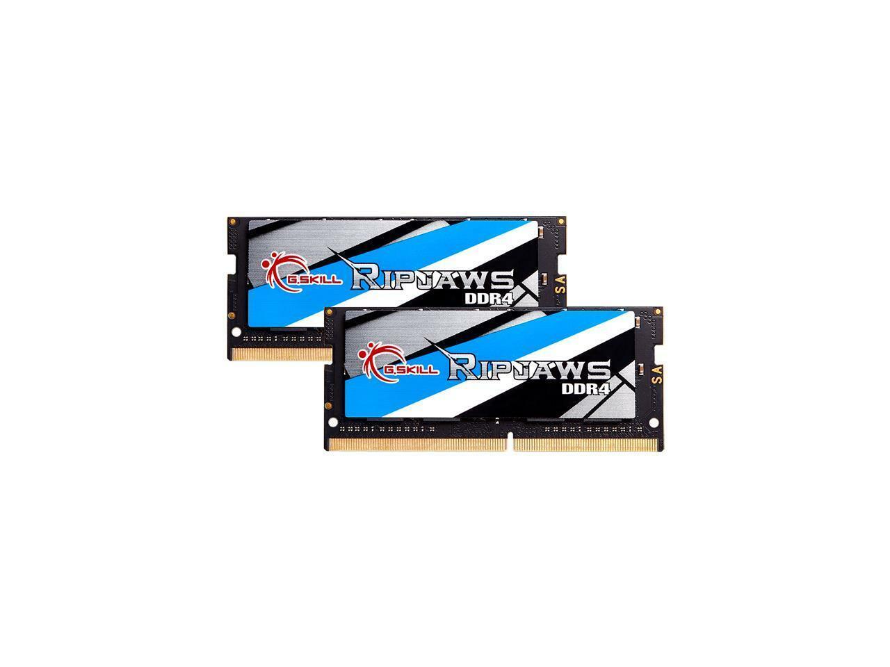 G.SKILL Ripjaws 64GB (2 x 32GB) 260-Pin SO-DIMM DDR4 3200(PC4 25600) Laptop M...